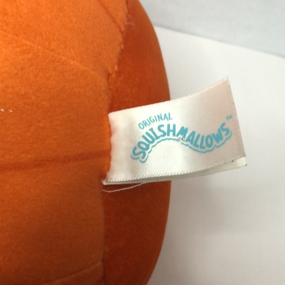 Squishmallow Calico Black Cat Pumpkin Halloween Jack O Lantern Plush Stuffie - Picture 2 of 4